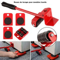 🔧🛋️ مجموعة أدوات رفع وتحريك الأثاث
